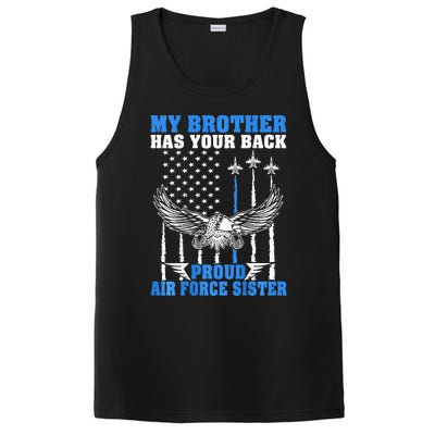 My Brother Has Your Back Proud Sister Sibling Gift PosiCharge Competitor Tank