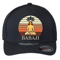 Mahavatar Babaji Hinduism Buddha Peace Master Fitness Poses Hoodie Flexfit Unipanel Trucker Cap