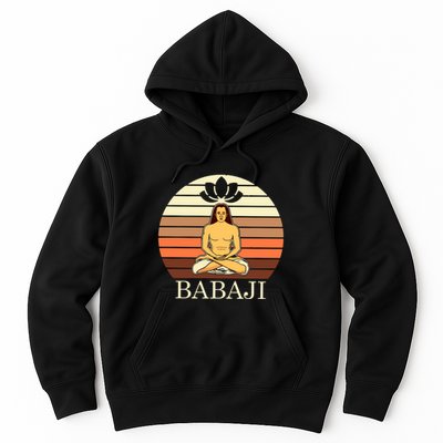 Mahavatar Babaji Hinduism Buddha Peace Master Fitness Poses Hoodie Hoodie
