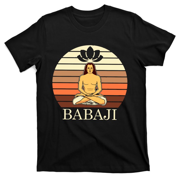 Mahavatar Babaji Hinduism Buddha Peace Master Fitness Poses Hoodie T-Shirt