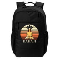 Mahavatar Babaji Hinduism Buddha Peace Master Fitness Poses Hoodie Daily Commute Backpack