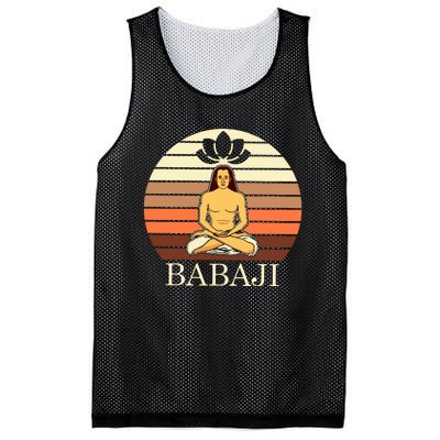 Mahavatar Babaji Hinduism Buddha Peace Master Fitness Poses Hoodie Mesh Reversible Basketball Jersey Tank