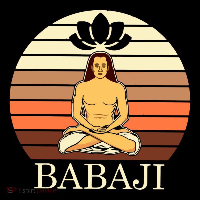 Mahavatar Babaji Hinduism Buddha Peace Master Fitness Poses Hoodie Premium T-Shirt