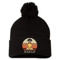 Mahavatar Babaji Hinduism Buddha Peace Master Fitness Poses Hoodie Pom Pom 12in Knit Beanie