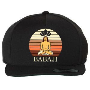 Mahavatar Babaji Hinduism Buddha Peace Master Fitness Poses Hoodie Wool Snapback Cap