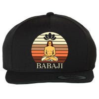 Mahavatar Babaji Hinduism Buddha Peace Master Fitness Poses Hoodie Wool Snapback Cap