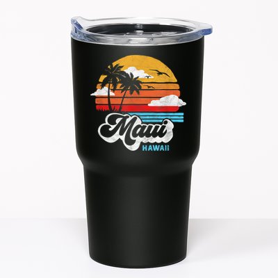 Maui Beach Hawaii Vintage Surf Tumbler