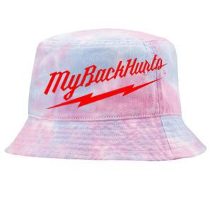 My Back Hurts Tie-Dyed Bucket Hat