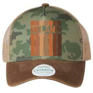 Melanin Black History Month Blm African American Juneteenth Gift Legacy Tie Dye Trucker Hat