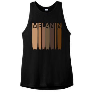 Melanin Black History Month Afrocentric Black Pride Cool Gift Ladies PosiCharge Tri-Blend Wicking Tank