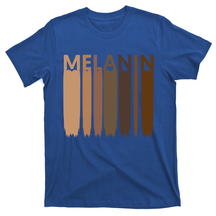 Melanin Black History Month Afrocentric Black Pride Cool Gift T-Shirt