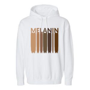 Melanin Black History Month Afrocentric Black Pride Cool Gift Garment-Dyed Fleece Hoodie