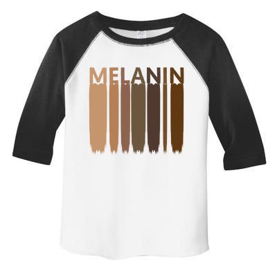 Melanin Black History Month Afrocentric Black Pride Cool Gift Toddler Fine Jersey T-Shirt