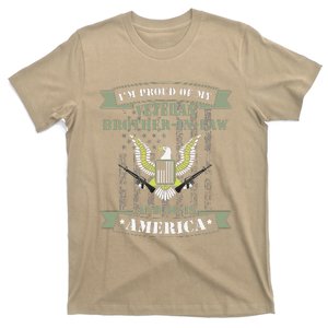 My BrotherInLaw Is A Veteran Veterans Day Gift T-Shirt