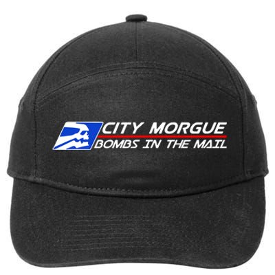 Morgue Bombs In The Mail 7-Panel Snapback Hat