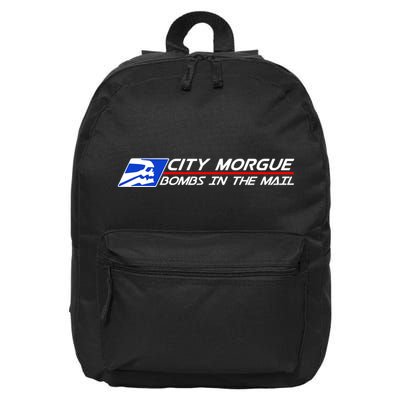 Morgue Bombs In The Mail 16 in Basic Backpack