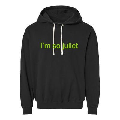 Marissa Blair IM So Juliet Garment-Dyed Fleece Hoodie