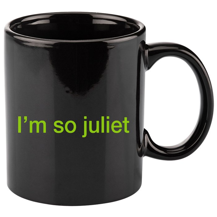 Marissa Blair IM So Juliet 11oz C Handle Ceramic Mug