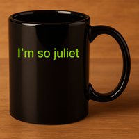Marissa Blair IM So Juliet 11oz C Handle Ceramic Mug