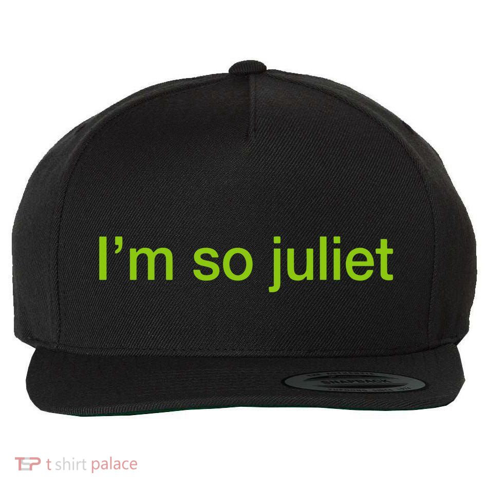 Marissa Blair IM So Juliet Wool Snapback Cap
