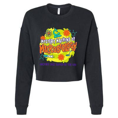 Microbiology Bacteria Infection Control Nurse Lab Week 2025 Gift Cropped Pullover Crew