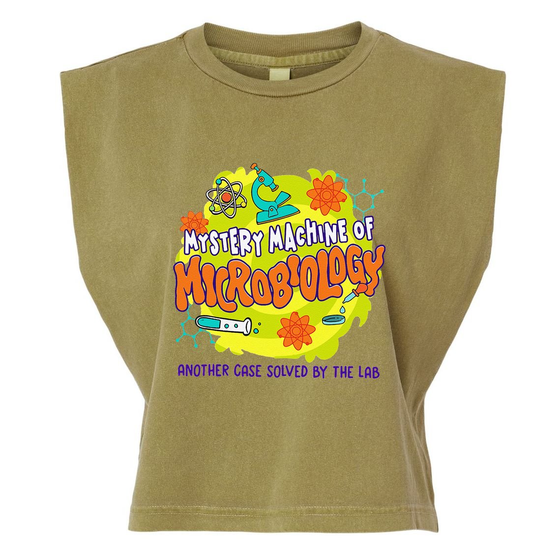 Microbiology Bacteria Infection Control Nurse Lab Week 2025 Gift Garment-Dyed Women's Muscle Tee