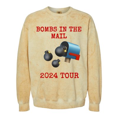 Morgue Bombs In The Mail Colorblast Crewneck Sweatshirt