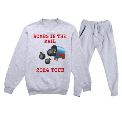 Morgue Bombs In The Mail Premium Crewneck Sweatsuit Set