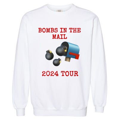 Morgue Bombs In The Mail Garment-Dyed Sweatshirt