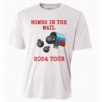 Morgue Bombs In The Mail Cooling Performance Crew T-Shirt