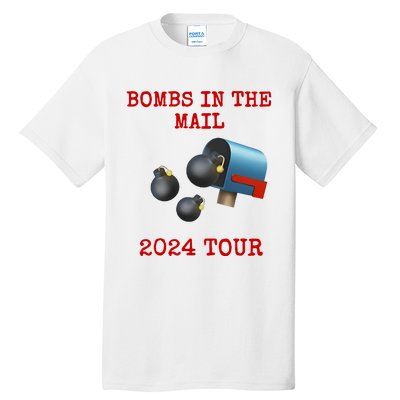 Morgue Bombs In The Mail Tall T-Shirt