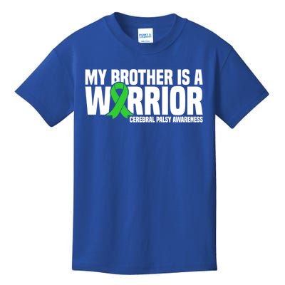 My Brother Is A Warrior Cerebral Palsy Awareness Gift Kids T-Shirt