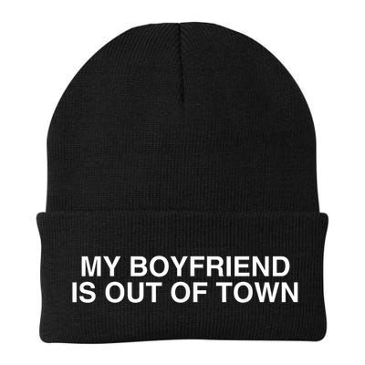 My Boyfriend Is Out Of Town Beanie