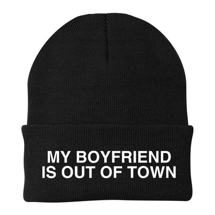 My Boyfriend Is Out Of Town Beanie