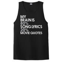 My Brain Is 80 Song Lyrics 20 Movie Quotes Music Film PosiCharge Competitor Tank