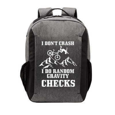 Mountain Bike I Don't Crash Do Random Gravity Checks Funny Vector Backpack