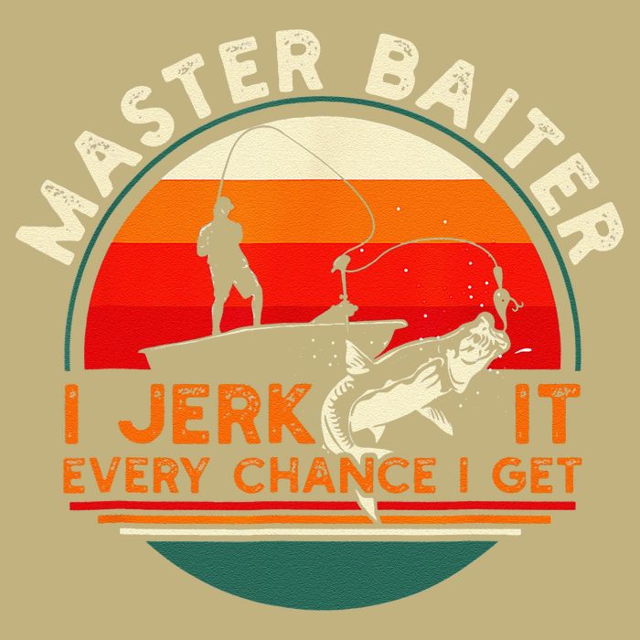 Master Baiter I’m Always Jerking My Rod For A Fishing Lovers Cooling Performance Crew T-Shirt