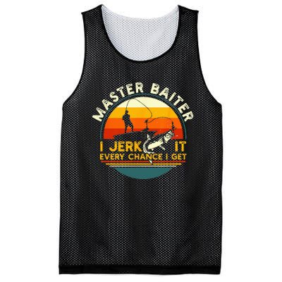 Master Baiter I’m Always Jerking My Rod For A Fishing Lovers Mesh Reversible Basketball Jersey Tank