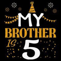 My Brother Is 5 5th Birthday 2020 5 Years Old Brother Gift Mug
