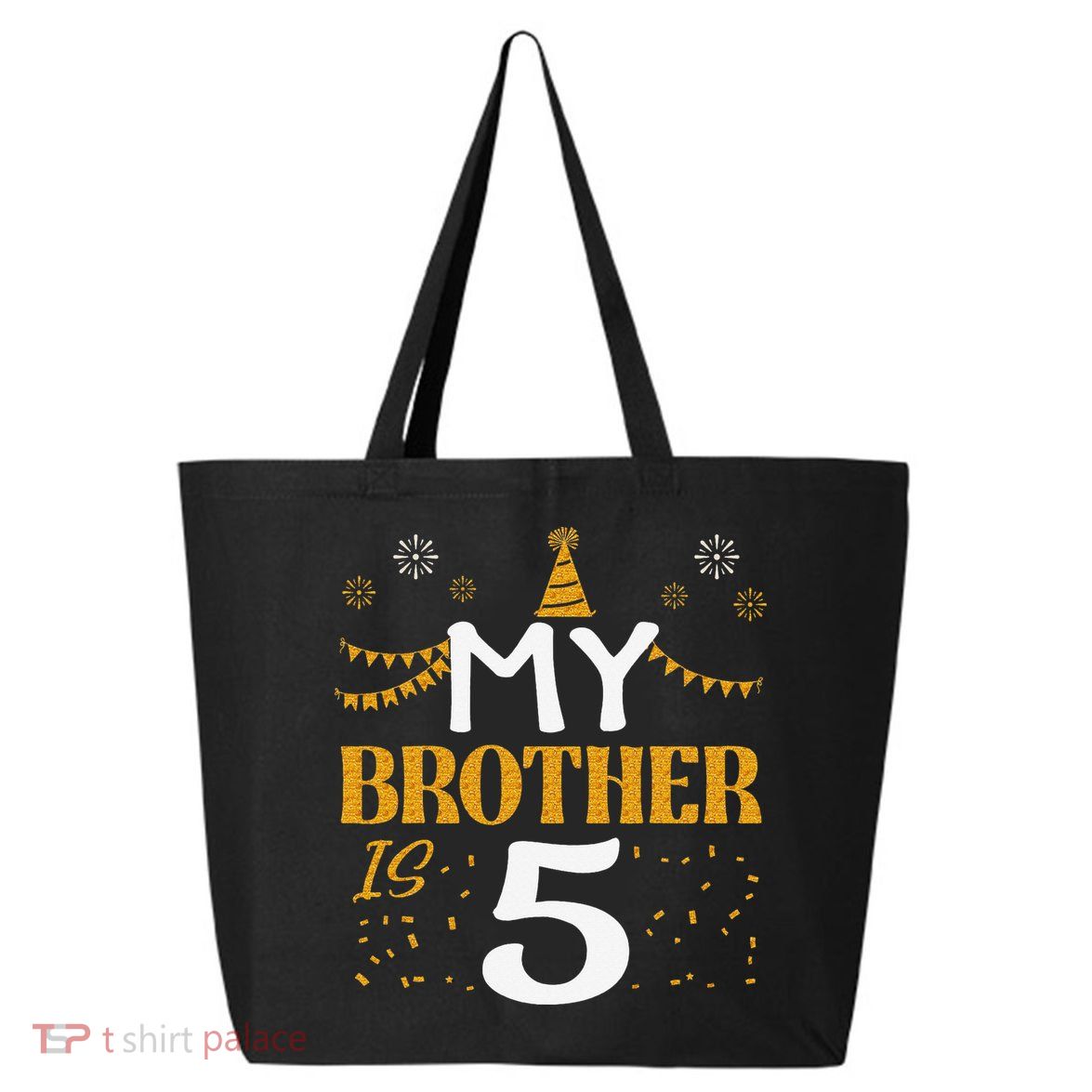 My Brother Is 5 5th Birthday 2020 5 Years Old Brother Gift 25L Jumbo Tote