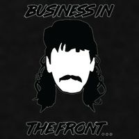 Mullet Business In The Front Party In The Back 80s Throwback Ladies PosiCharge Tri-Blend Wicking Tank