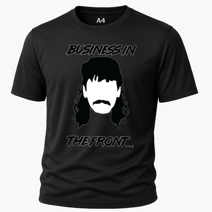 Mullet Business In The Front Party In The Back 80s Throwback Performance Shirt