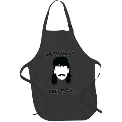 Mullet Business In The Front Party In The Back 80s Throwback Apron