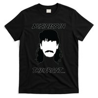 Mullet Business In The Front Party In The Back 80s Throwback T-Shirt