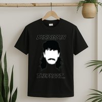 Mullet Business In The Front Party In The Back 80s Throwback T-Shirt