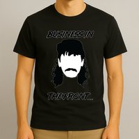 Mullet Business In The Front Party In The Back 80s Throwback T-Shirt