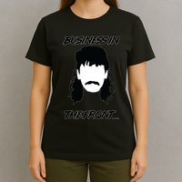 Mullet Business In The Front Party In The Back 80s Throwback T-Shirt