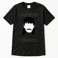 Mullet Business In The Front Party In The Back 80s Throwback Tall T-Shirt
