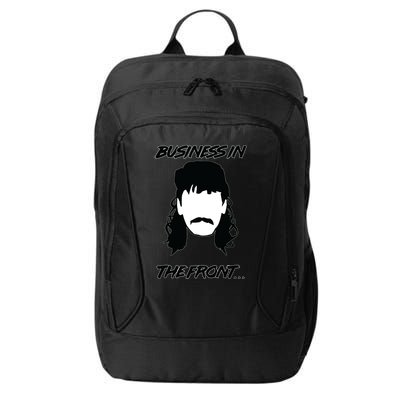 Mullet Business In The Front Party In The Back 80s Throwback City Backpack
