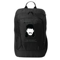 Mullet Business In The Front Party In The Back 80s Throwback City Backpack